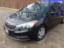 2015 BLACK Kia Forte LX (KNAFK4A64F5) with an 1.8L L4 DOHC 16V engine, located at 16710 Clay Rd., Houston, TX, 77084, (281) 859-7900, 0.000000, 0.000000 - Low Donw. Low Payments. - Photo#2