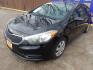 2015 BLACK Kia Forte EX (KNAFX4A64F5) with an 1.8L L4 DOHC 16V engine, 6-Speed Automatic transmission, located at 16710 Clay Rd., Houston, TX, 77084, (281) 859-7900, 0.000000, 0.000000 - Low Down. Low Payments. - Photo#1