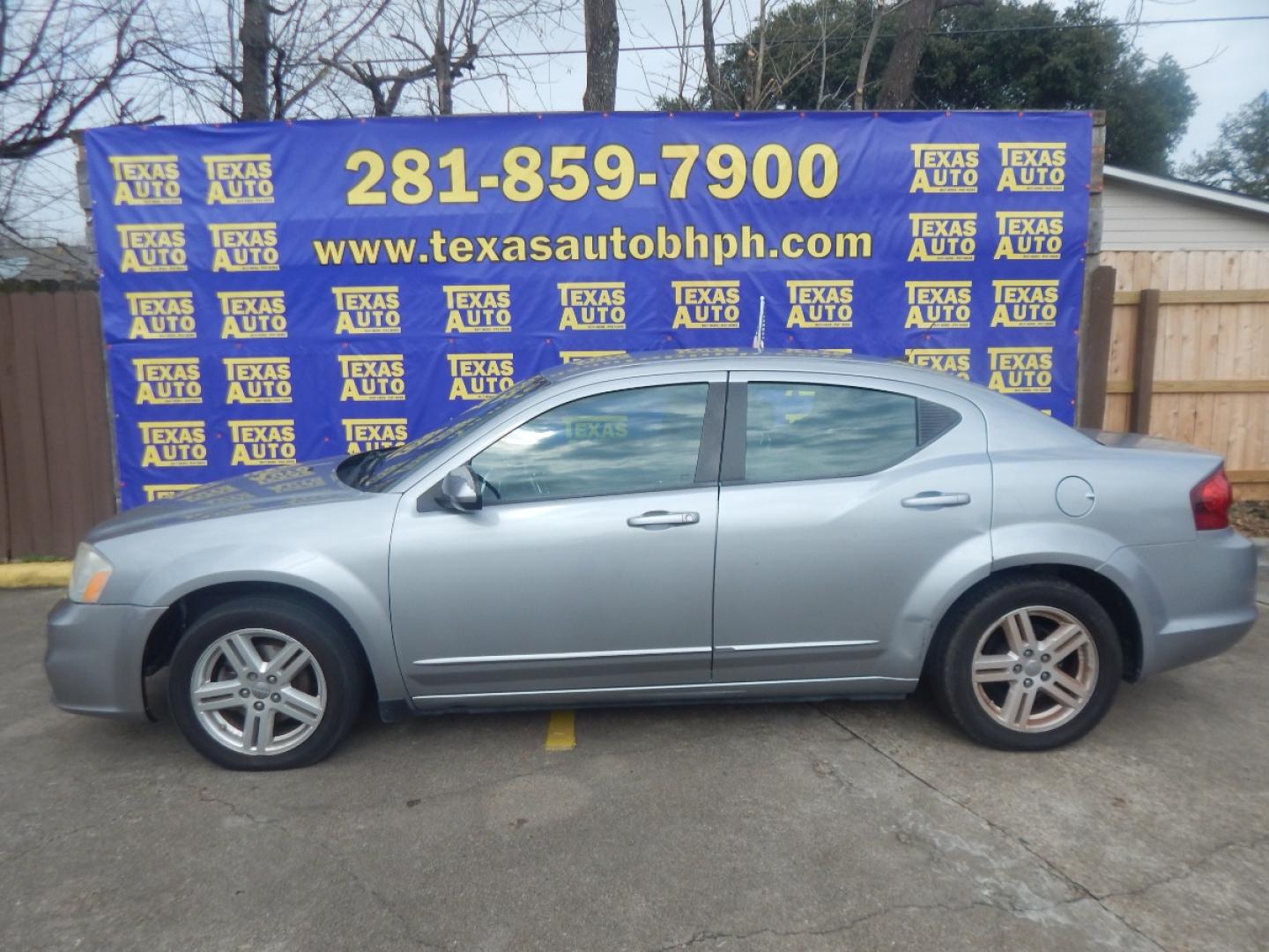 2013 Dodge Avenger SXT (1C3CDZCB8DN) with an 2.4L L4 DOHC 16V engine, 6-Speed Automatic transmission, located at 16710 Clay Rd., Houston, TX, 77084, (281) 859-7900, 0.000000, 0.000000 - Low Donw. Low Payments. - Photo#0