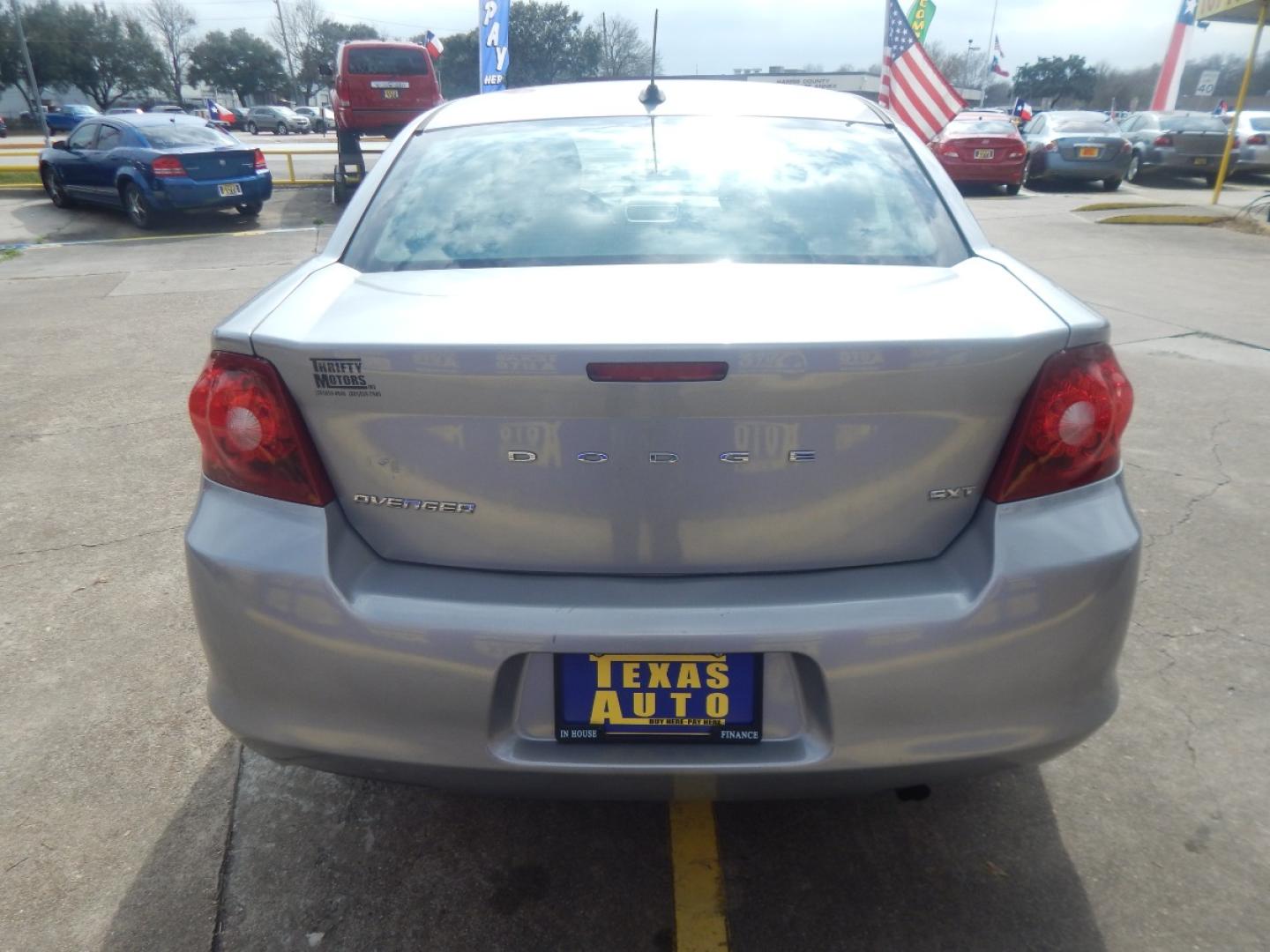 2013 Dodge Avenger SXT (1C3CDZCB8DN) with an 2.4L L4 DOHC 16V engine, 6-Speed Automatic transmission, located at 16710 Clay Rd., Houston, TX, 77084, (281) 859-7900, 0.000000, 0.000000 - Low Donw. Low Payments. - Photo#5