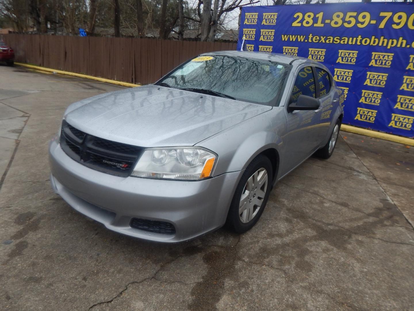 2013 Dodge Avenger Base (1C3CDZAB7DN) with an 2.4L L4 DOHC 16V engine, 4-Speed Automatic transmission, located at 16710 Clay Rd., Houston, TX, 77084, (281) 859-7900, 0.000000, 0.000000 - Low Donw. Low Payments. - Photo#2