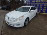 2011 WHITE Hyundai Sonata GLS Auto (5NPEB4AC7BH) with an 2.4L L4 DOHC 16V engine, 5-Speed Automatic transmission, located at 16710 Clay Rd., Houston, TX, 77084, (281) 859-7900, 0.000000, 0.000000 - Low Donw. Low Payments. - Photo#2