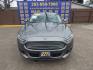 2014 GRAY Ford Fusion Titanium (3FA6P0K99ER) with an 2.0L L4 DOHC 16V engine, located at 16710 Clay Rd., Houston, TX, 77084, (281) 859-7900, 0.000000, 0.000000 - Low Donw. Low Payments. - Photo#1