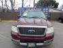 2005 MAROON Ford F-150 Lariat SuperCrew 2WD (1FTPW12555K) with an 5.4L V6 SOHC 16V engine, 4-Speed Automatic Overdrive transmission, located at 16710 Clay Rd., Houston, TX, 77084, (281) 859-7900, 0.000000, 0.000000 - Low Down. Low Payments. - Photo#2