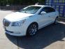 2014 WHITE Buick LaCrosse Premium Package 1, w/Leather (1G4GD5G31EF) with an 3.6L V6 DOHC 24V FFV engine, 6-Speed Automatic transmission, located at 16710 Clay Rd., Houston, TX, 77084, (281) 859-7900, 0.000000, 0.000000 - Low Down. Low Payments. - Photo#2