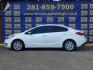 2015 WHITE Kia Forte EX (KNAFX4A61F5) with an 1.8L L4 DOHC 16V engine, 6-Speed Automatic transmission, located at 16710 Clay Rd., Houston, TX, 77084, (281) 859-7900, 0.000000, 0.000000 - Low Down. Low Payments. - Photo#0