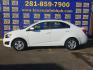 2014 WHITE CHEVROLET SONIC LT Auto Sedan (1G1JC5SH6E4) with an 1.8L L4 DOHC 24V engine, 6-SPEED AUTOMATIC transmission, located at 16710 Clay Rd., Houston, TX, 77084, (281) 859-7900, 0.000000, 0.000000 - Low Donw. Low Payments. - Photo#0