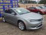 2015 SILVER CHRYSLER 200 Limited (1C3CCCAB2FN) with an 2.4L L4 DOHC 16V engine, 9-SPEED AUTOMATIC transmission, located at 16710 Clay Rd., Houston, TX, 77084, (281) 859-7900, 0.000000, 0.000000 - Low Donw. Low Payments. - Photo#3