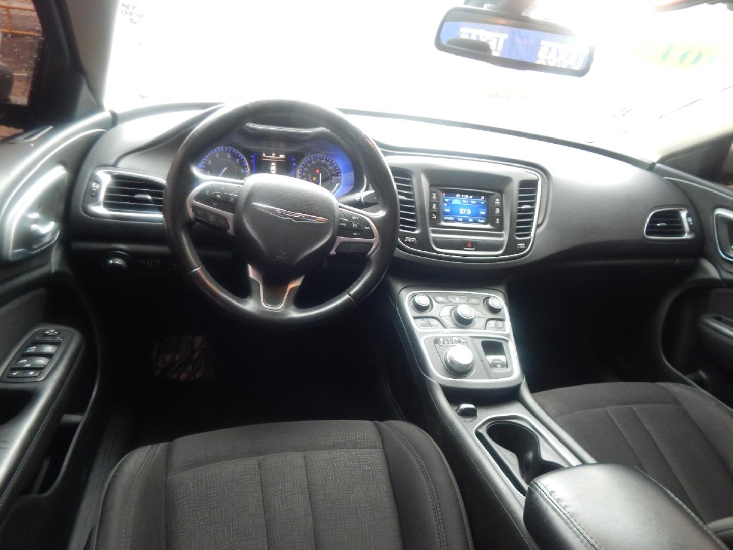 2015 SILVER CHRYSLER 200 Limited (1C3CCCAB2FN) with an 2.4L L4 DOHC 16V engine, 9-SPEED AUTOMATIC transmission, located at 16710 Clay Rd., Houston, TX, 77084, (281) 859-7900, 0.000000, 0.000000 - Low Donw. Low Payments. - Photo#8