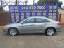 2013 SILVER CHRYSLER 200 LX (1C3CCBABXDN) with an 2.4L L4 DOHC 16V engine, 6-SPEED AUTOMATIC transmission, located at 16710 Clay Rd., Houston, TX, 77084, (281) 859-7900, 0.000000, 0.000000 - Low Donw. Low Payments. - Photo#0