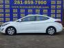 2016 WHITE HYUNDAI ELANTRA Limited (5NPDH4AE1GH) with an 1.8L L4 DOHC 16V engine, 6-SPEED AUTOMATIC transmission, located at 16710 Clay Rd., Houston, TX, 77084, (281) 859-7900, 0.000000, 0.000000 - Low Donw. Low Payments. - Photo#0